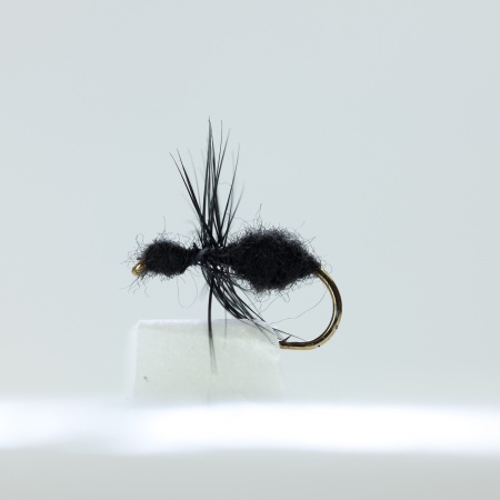 Black ant Dry Fly by the dozen